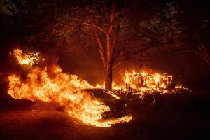 California Wildfires Blackout