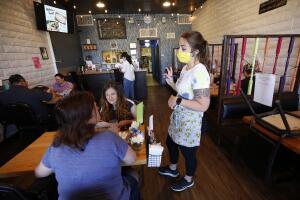 Virus Outbreak California Counties Reopening