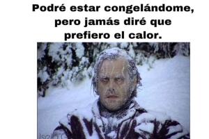 Digan lo que digan, el frío es mental 