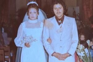 Carmen and Salvador wedding day