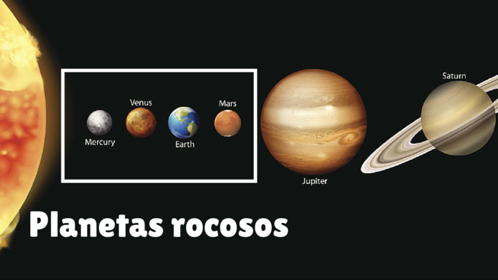 planetas rocosos en nuestro sistema solar