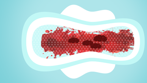 descarga clara antes del período