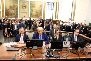 Former President Trump Testifies In Trump Organization Civil Fraud Case