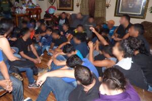 Migrantes en casa coyote Texas