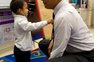 Obama paciente
