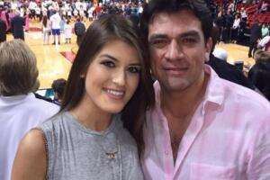 Jorge Salinas y su hija