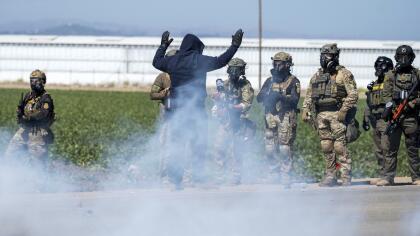 ICE publica imágenes de inmigrantes arrestados durante operativos en el sur  de California | Univision 34 Los Angeles KMEX | Univision