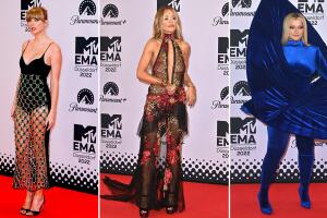 Taylor Swift y más famosos en los MTV EMA Awards 2022: looks de la alfombra roja
