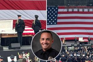Jorge Pastore procesión fúnebre policía Austin abatido atrincheramiento Texas