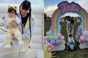 La fiesta de cumpleaños de Inti, la hija que Cazzu y Nodal tienen en común, se llevó a cabo en Argentina.