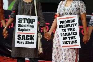 Protesta en India por violación de niña