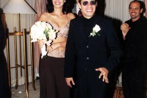 Marc Anthony & Dayanara Torres At Wedding
