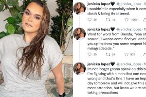Jenicka López reveló así la supuesta amenaza que le hizo la esposa de su tío Juan Rivera.