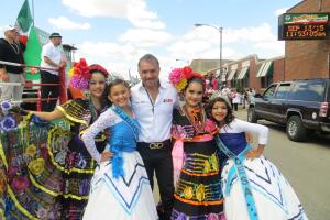 La Villita se vistió de verde, blanco y rojo