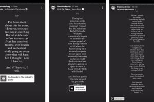 Anna Sorokin le contesta a Rachel Williams vía Instagram