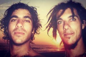 Luciano y Cristian Seri
