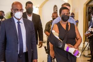 First Lady Moise Haiti-POLITICS-ASSASSINATION