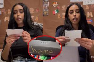 Maestra se hace viral en TikTok por tener una 'caja de chismes'.