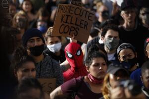 America Protests Los Angeles