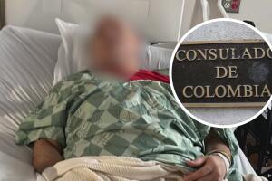 Antonio no puede viajar al consulado en Atlanta por su condición médica, lo que impide tramitar su pasaporte colombiano.