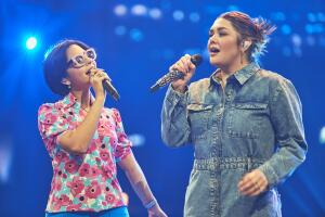 Premio Lo Nuestro 2024: Ángela Aguilar y Yuridia en los ensayos