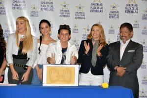 Emilio Osorio plasmó sus huellas