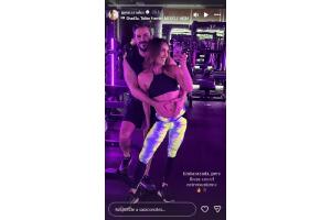 Sara Corrales y su esposo Damián Pasquini felices en la dulce espera