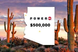 Powerball deja ganador de premio de $500,000 dólares en Arizona