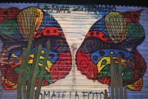 Mural en el muro