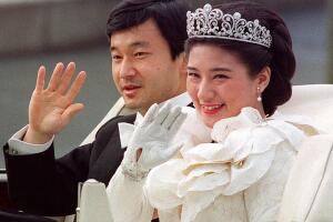 El príncipe Naruhito de Japón y Masako Owada 
