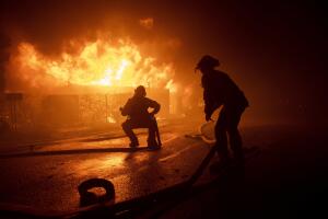 APTOPIX California Wildfires Blackout