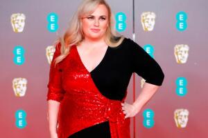 Rebel Wilson no BAFTA em 2020