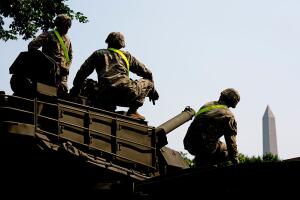 Washington D.C. Prepares To Host Military Parade To Mark Army's 250th Anniversary