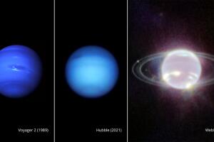 neptuno telescopio James Webb