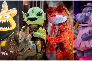 Cacahuate Enchilado, Venustiano, Ranastacia y Tutupótoma en el último cuádruple combate de la temporada.