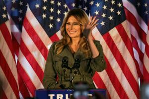 TOPSHOT-US-VOTE-FIRSTLADY
