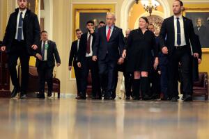 Israeli PM Netanyahu Meets With Congressional Leadership On Capitol Hill
