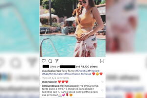 Consuelo Duval dice que es niña el bebé de Claudia Álvarez
