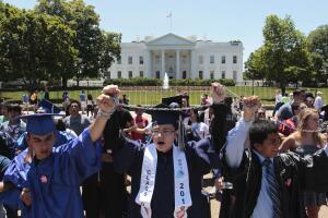 Undocumented students Dreamers.