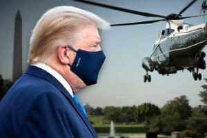 President Trump Departs The White House For Midwest Trip