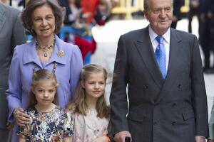 SPAIN-ROYALS-HOLY-WEEK