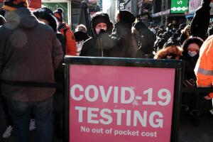 As Covid Cases Rise, Americans Rush To Get Tested Ahead Of Holidays