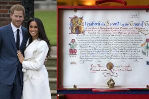 Consentimiento a la boda de Meghan Markle y el príncipe Harry