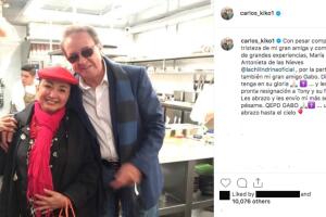 Carlos Villagrán 'Kiko' confirma la muerte del esposo de 'La Chilindrina'