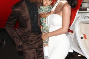 Travis Scott, Kylie Jenner, Stormi Webster