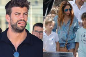 Shakira y Piqué: la cantante huye de Barcelona con sus hijos