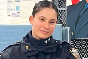 Familiares y amigos dan el último adiós a Rebecca De Paula, a oficial del NYPD.