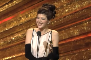 Marisa Tomei en la ceremonia de los Oscar 1993