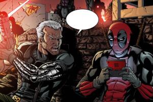 Deadpool y Cable discuten sobre juegos