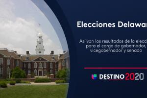 Así van los resultados de la elección para la gobernación y el senado en Delaware 
